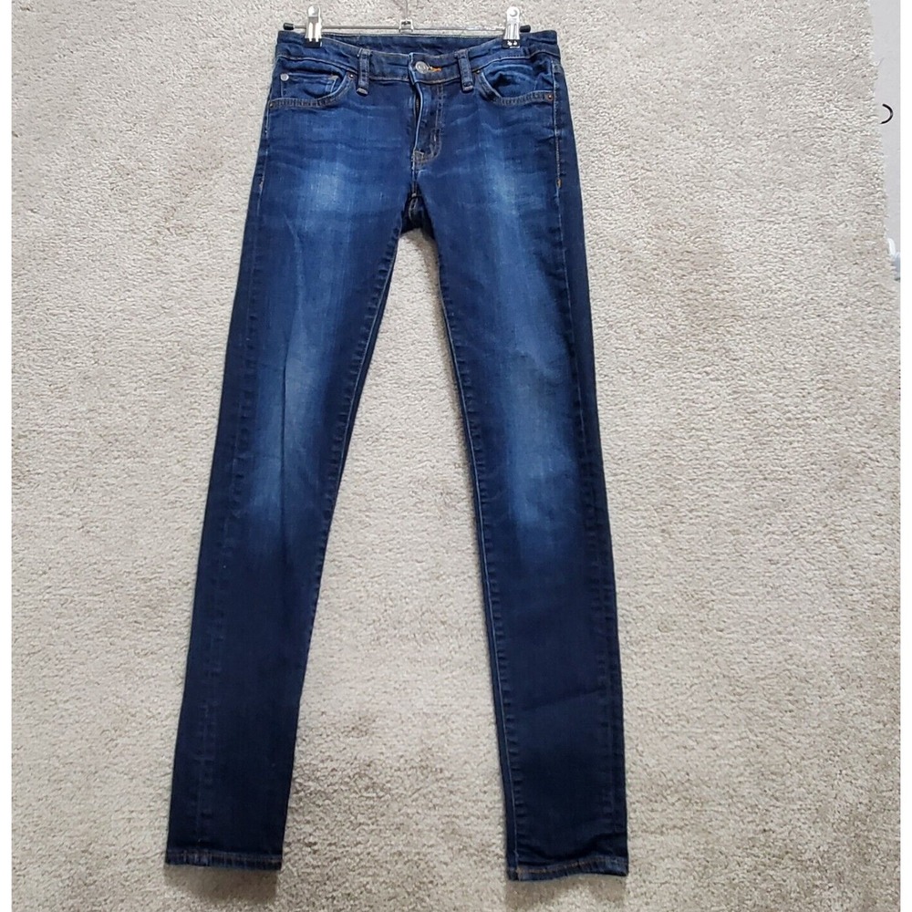 Denim & Supply Ralph Lauren Skinny Jeans Women 26/32 Blue Cotton‎  Zip-Fly